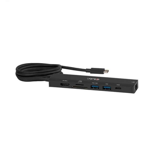I/O HUB 7IN1 USB-C HDMI/140W CSV-2555 CLUB3D