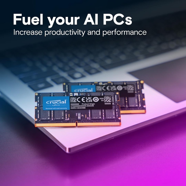 MEMORY DIMM PRO 32GB DDR5-6400/CT32G64C52CS5 CRUCIAL