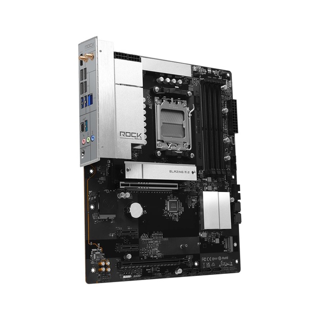 Mainboard|ASROCK|AMD B850|Socket AM5|ATX|RAM DDR5-SDRAM|4xSlots|Wi-Fi Yes|Bluetooth Yes|B850ROCKWIFI7