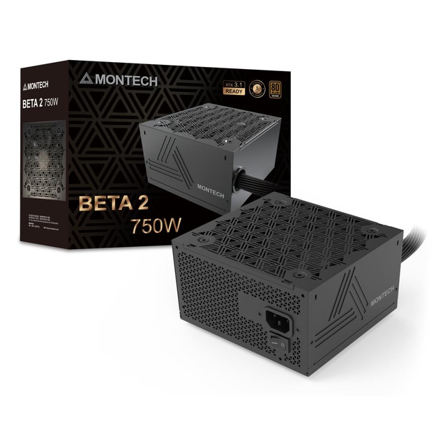 Power Supply|MONTECH|BETA 2|ATX|PC|100 - 240 V|750 W|BETA2750W