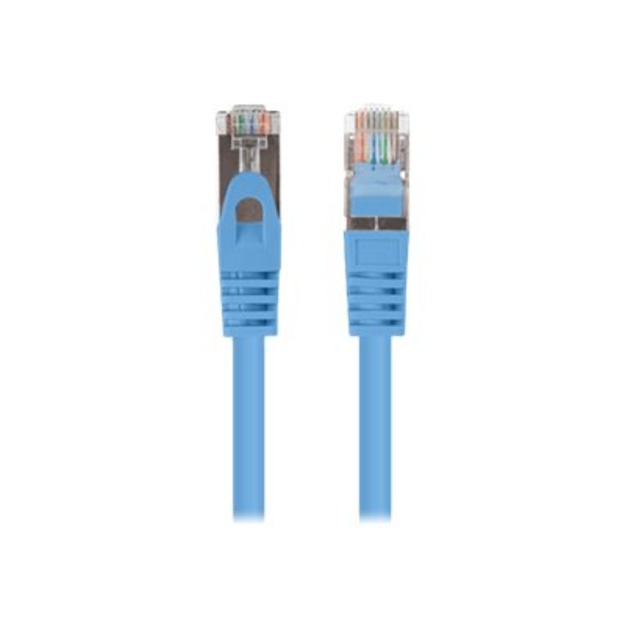 LANBERG Patchcord Cat.6 FTP 1m blue 10-pack