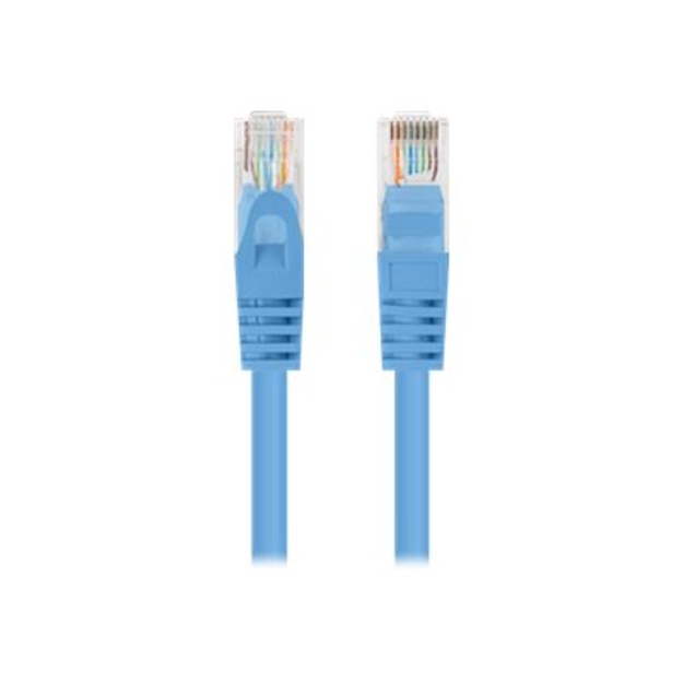 LANBERG Patchcord Cat.6 UTP 3m blue 10-pack