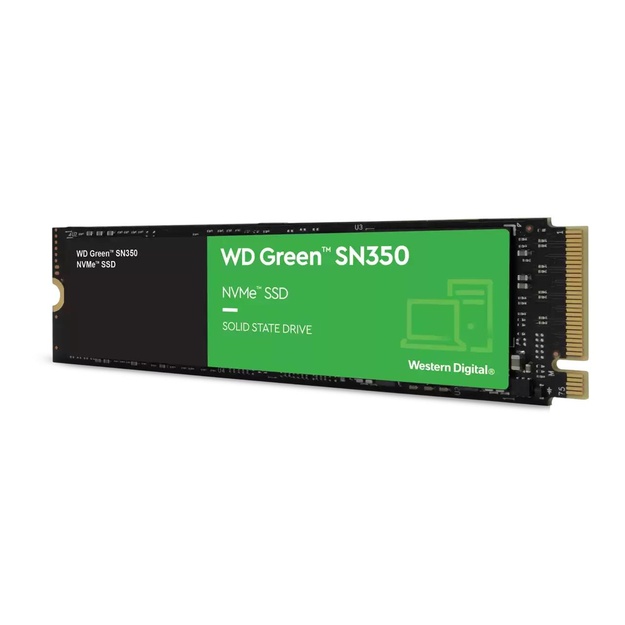 SSD|WESTERN DIGITAL|Green SN350|480GB|M.2|PCIE|NVMe|TLC|Write speed 1650 MBytes/sec|Read speed 2400 MBytes/sec|WDS480G2G0C