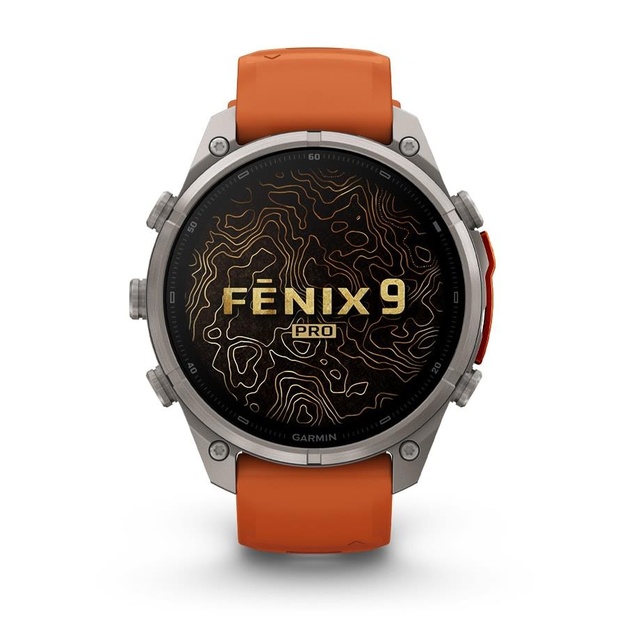 SMARTWATCH FENIX 9 PRO/TITANIUM 010-04337-01 GARMIN