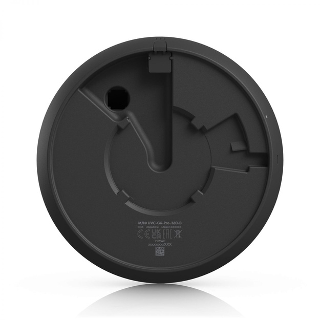 UBIQUITI UVC-G6-Pro-360-B IP Camera 360 12MP 24fps IP66 1x RJ45 100Mb/s PoE+