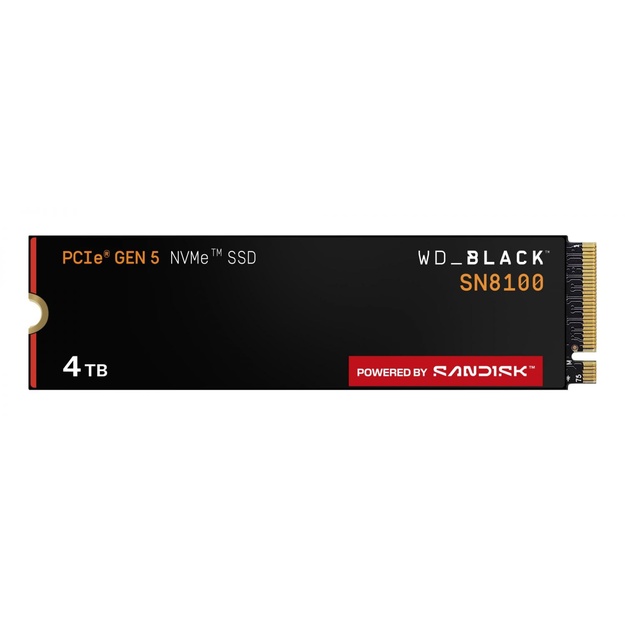 SSD|SANDISK|2400xTBW rating|NVMe Yes|PCI Express 5.0|M.2|4000 GB|SN8100|WDS400T1X0M-00CMT0