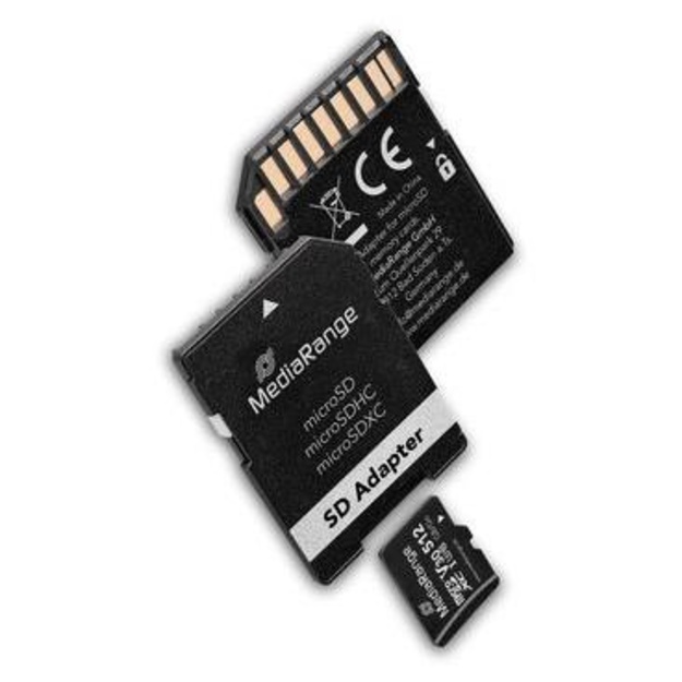 MEMORY MICRO SDXC 512GB UHS-1/W/ADAPTER MR947 MEDIARANGE