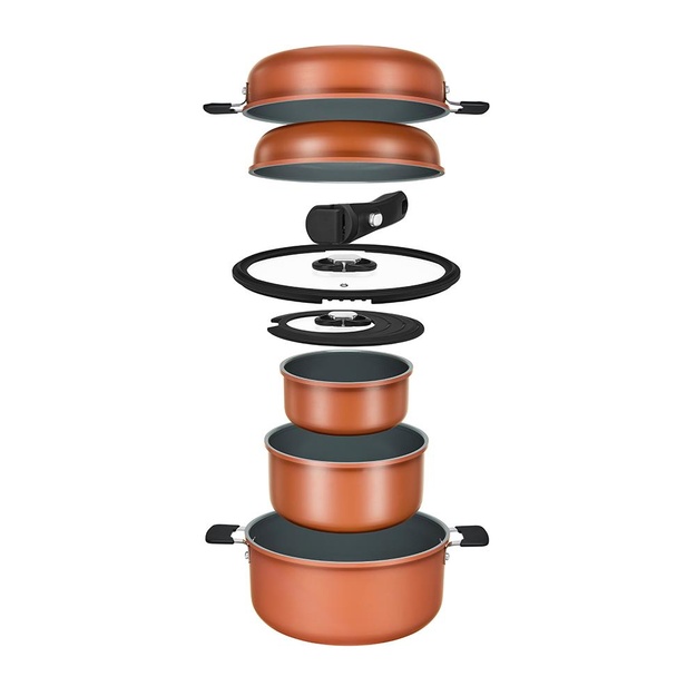 COOKWARE SET 8PCS/95801 RESTO