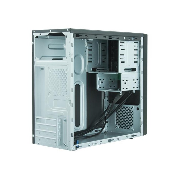 Kompiuterio korpusas |CHIEFTEC|HO-12B|MidiTower|Not included|MicroATX|Colour Black|HO-12B-OP