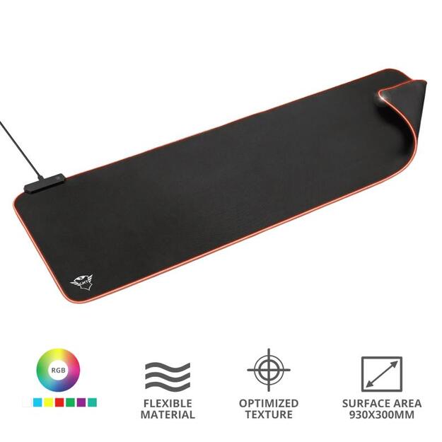 Pelės kilimėlis MOUSE PAD GXT 764 GLIDE-FLEX/XXL 23395 TRUST