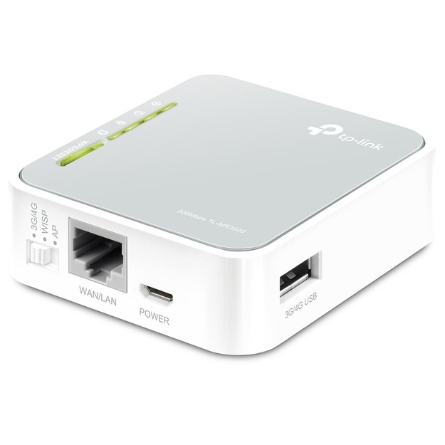 Maršrutizatorius 3G 4G 150MBPS PORTABLE TL-MR3020 TP-LINK