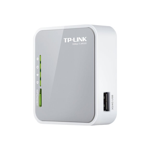 Maršrutizatorius 3G 4G 150MBPS PORTABLE TL-MR3020 TP-LINK