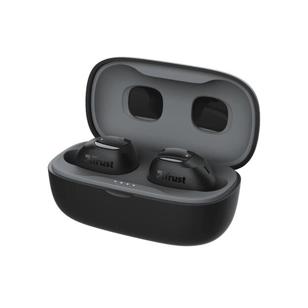 Ausinės vidinės belaidės HEADSET NIKA COMPACT BLUETOOTH/BLACK 23555 TRUST 8