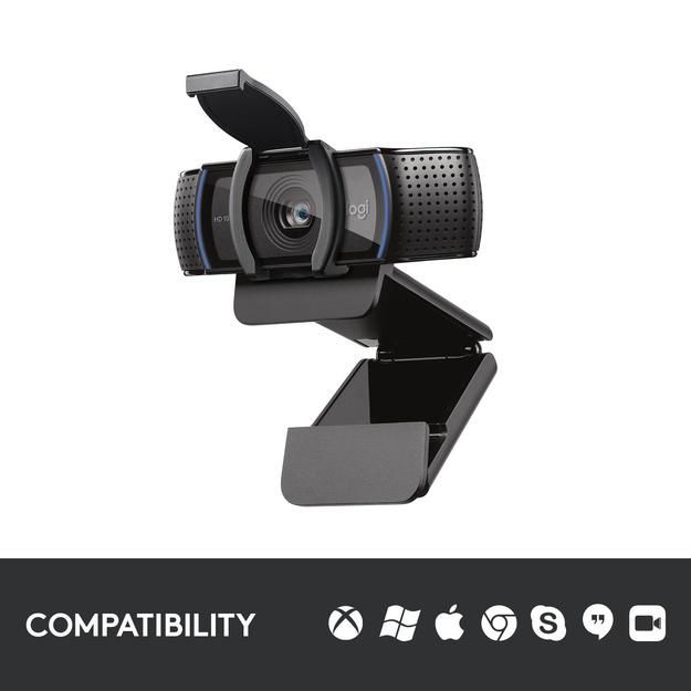 Internetinė kamera WEBCAM C920S/960-001252 LOGITECH