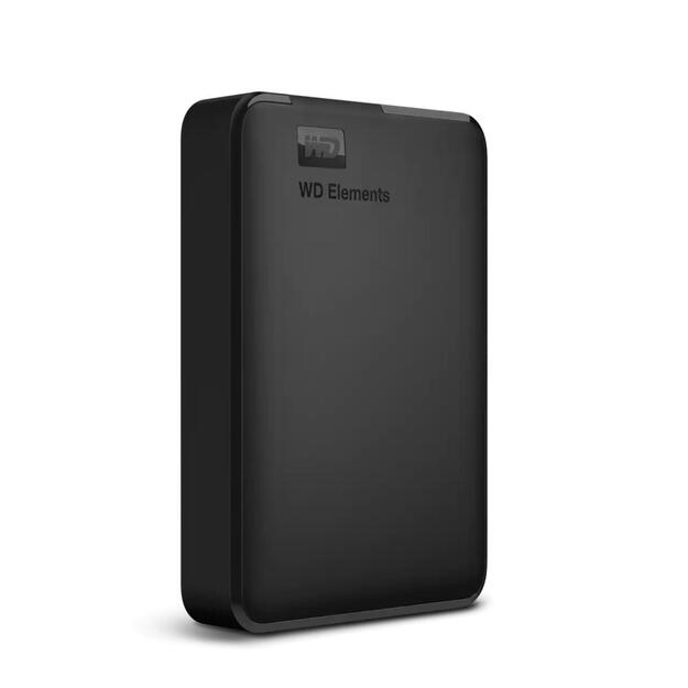 Išorinis kietasis diskas HDD |WESTERN DIGITAL|Elements Portable|4TB|USB 3.0|Colour Black|WDBU6Y0040BBK-WESN