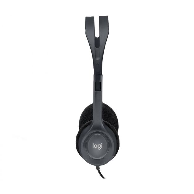 Ausinės HEADSET STEREO H111/GREY 981-000593 LOGITECH 24