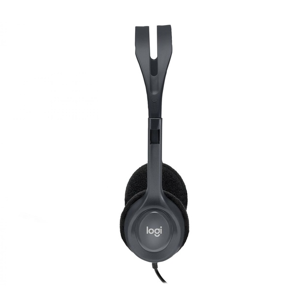 Ausinės HEADSET STEREO H111/GREY 981-000593 LOGITECH