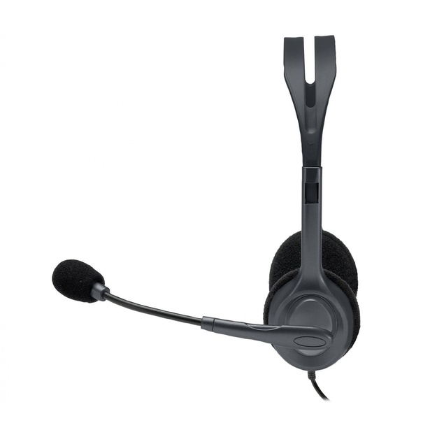 Ausinės HEADSET STEREO H111/GREY 981-000593 LOGITECH