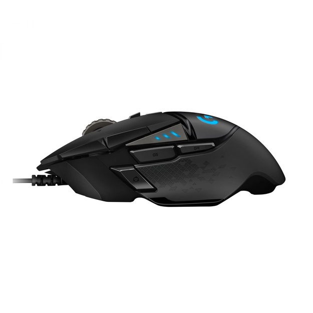 Kompiuterinė pelė laidinė MOUSE USB OPTICAL G502/BLACK 910-005470 LOGITECH