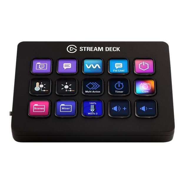 Internetinių transliacijų kūrimo priedas ELGATO Stream Deck MK.2