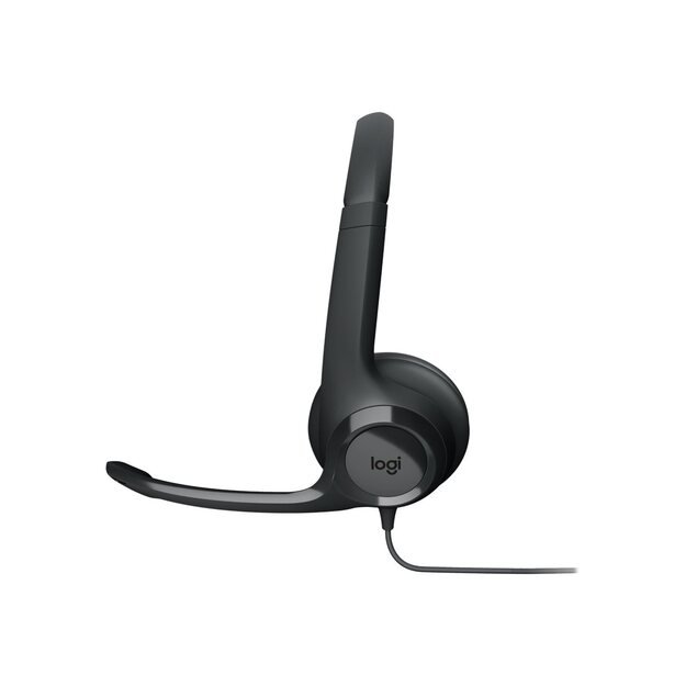 Ausinės LOGITECH H390 Headset USB black 49