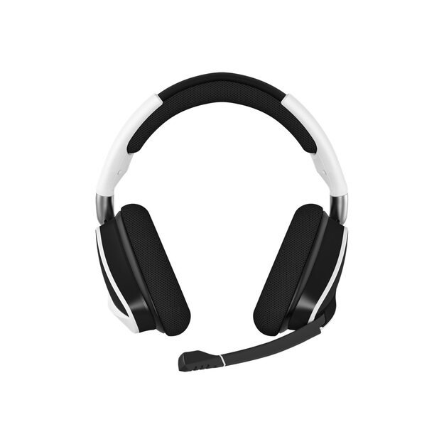 Ausinės CORSAIR GAMING VOID RGB ELITE Wireless Premium Gaming Headset with 7.1 Surround Sound White EU Version