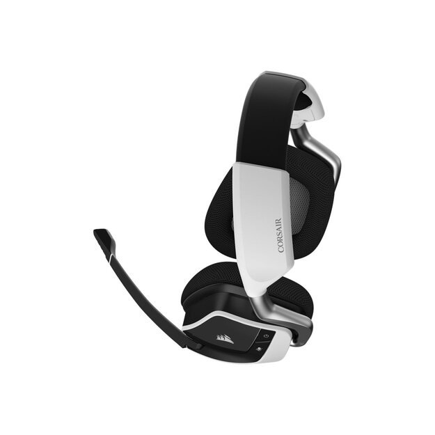 Ausinės CORSAIR GAMING VOID RGB ELITE Wireless Premium Gaming Headset with 7.1 Surround Sound White EU Version