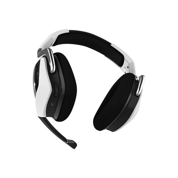 Ausinės CORSAIR GAMING VOID RGB ELITE Wireless Premium Gaming Headset with 7.1 Surround Sound White EU Version