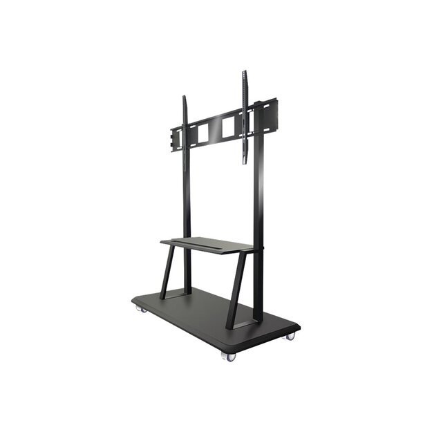 Televizoriaus stovas su ratukais TECHLY 105582 Techly Mobile stand for large TV LCD/LED/Plasma 55-120 150kg VESA shelf