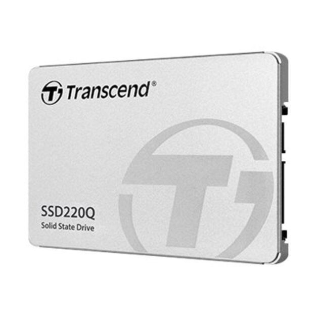 Kietasis diskas (SSD) vidinis TRANSCEND SSD220Q 1TB SATA3 2.5inch SSD QLC