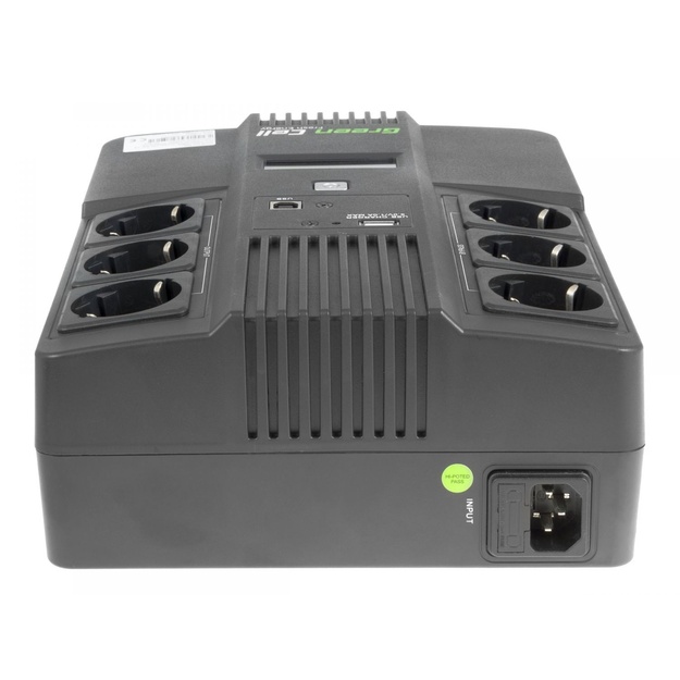 Nepertraukiamo maitinimo šaltinis UPS GREENCELL UPS06 AiO z LCD 600VA
