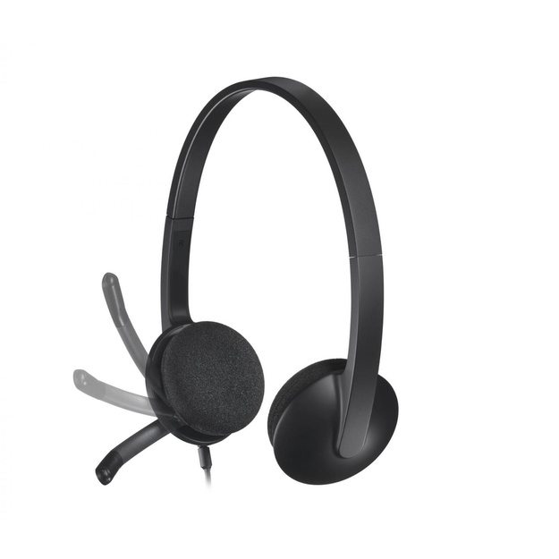 Ausinės HEADSET USB H340/981-000475 LOGITECH