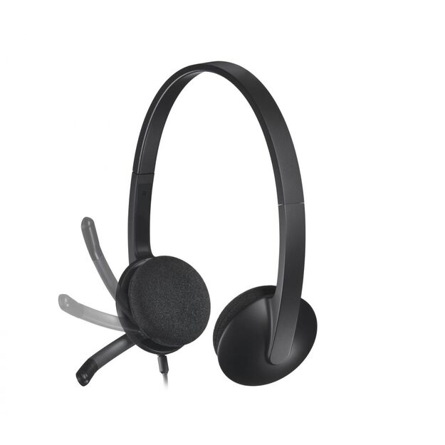 Ausinės HEADSET USB H340/981-000475 LOGITECH 30
