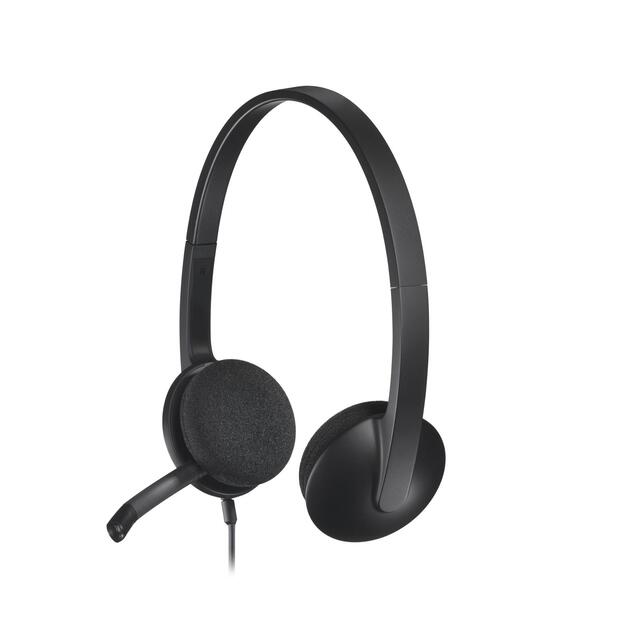 Ausinės HEADSET USB H340/981-000475 LOGITECH 25