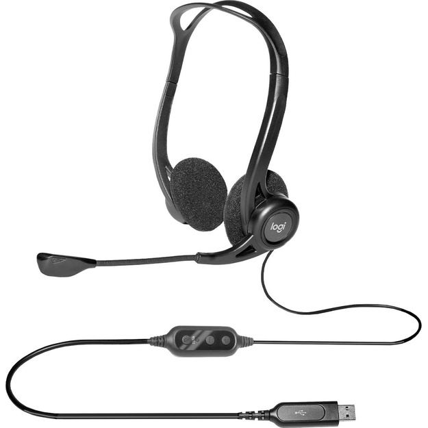 Ausinės HEADSET PC 960 OEM/981-000100 LOGITECH