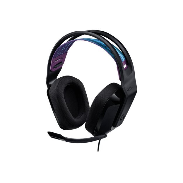 Ausinės LOGITECH G335 Wired Gaming Headset - BLACK - EMEA