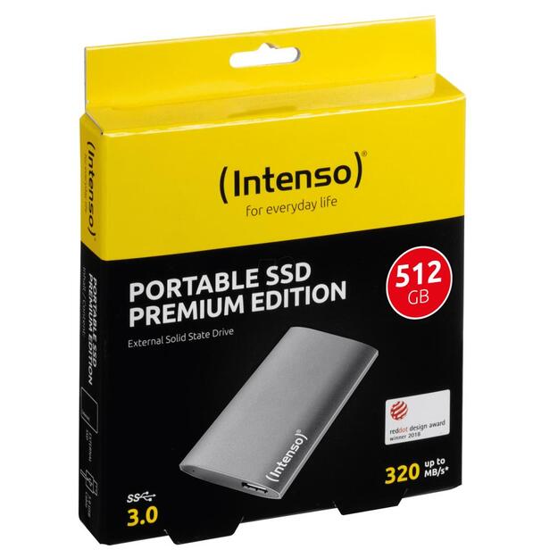 Išorinis kietasis diskas SSD |INTENSO|512GB|USB 3.0|1,8 |3823450