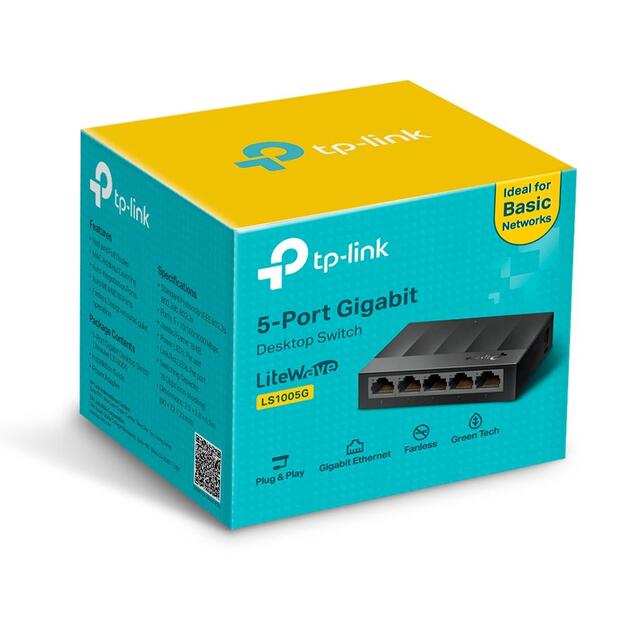 Komutatorius TP-LINK LS1005G