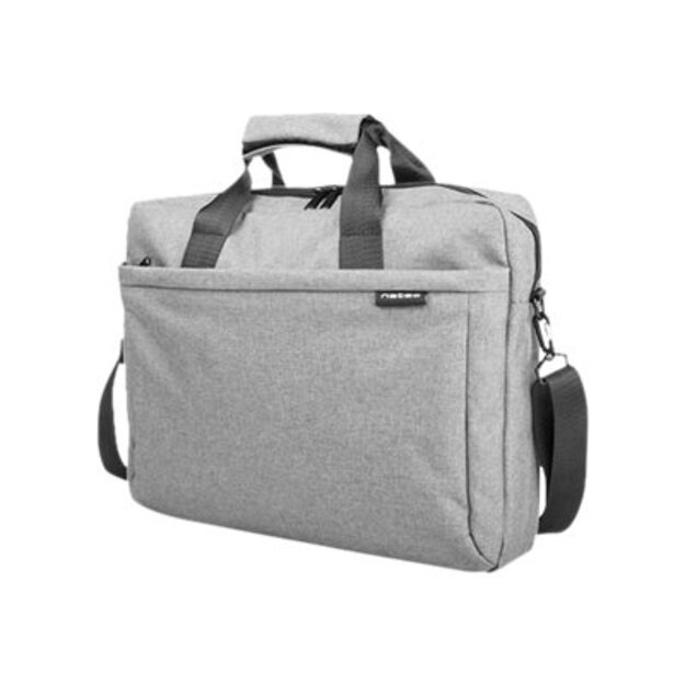 Nešiojamo kompiuterio krepšys NATEC NTO-0766 Laptop Bag Natec MUSTELA 15.6 Grey