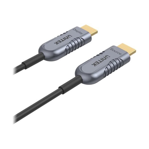 UNITEK C11029DGY Optic Cable HDMI 2.1 AOC 8K 120Hz 15m