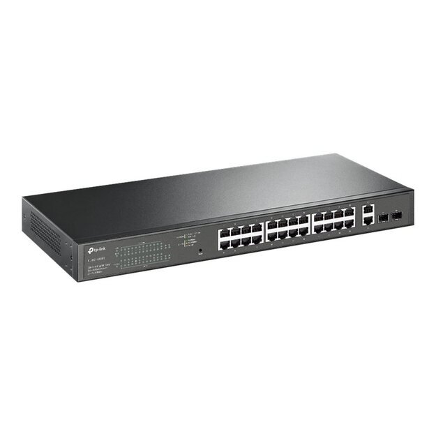 Komutatorius TP-LINK TL-SG1428PE Desktop 28x10Base-T 100Base-TX  1000Base-T PoE+ ports 24 250W