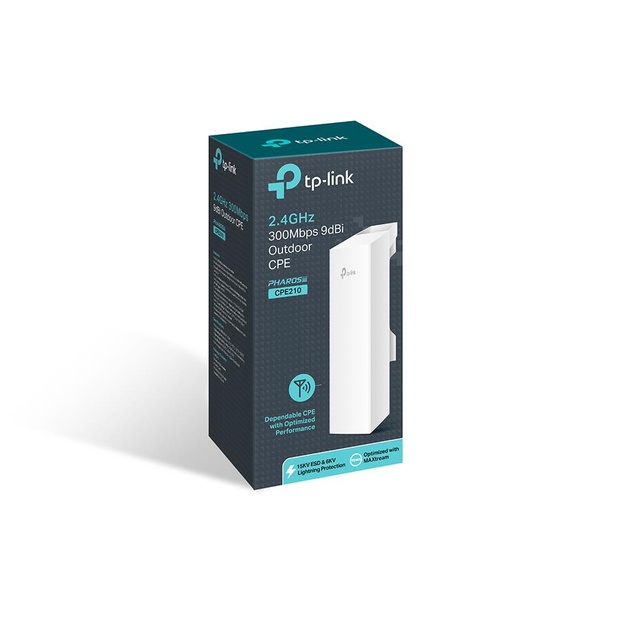 Bevielis ryšio tinklas (CPE) CPE OUTDOOR 300MBPS CPE210 TP-LINK