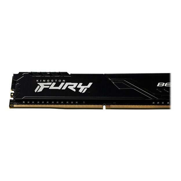 Operatyvioji atmintis (RAM) KINGSTON 16GB 3200MHz DDR4 CL16 DIMM Kit of 2 FURY Beast Black 14
