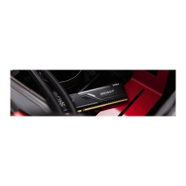 Operatyvioji atmintis (RAM) KINGSTON 16GB 3200MHz DDR4 CL16 DIMM Kit of 2 FURY Beast Black 35