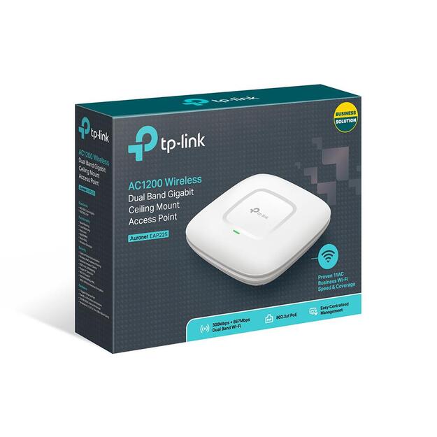 Tinklo prieigos taškas 1200MBPS DUAL BAND EAP225 TP-LINK