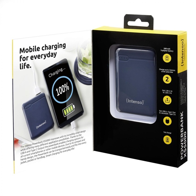 Išorinė baterija USB 5000MAH/7313525 INTENSO