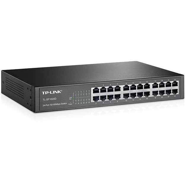 Komutatorius 24PORT 10 100M TL-SF1024D TP-LINK