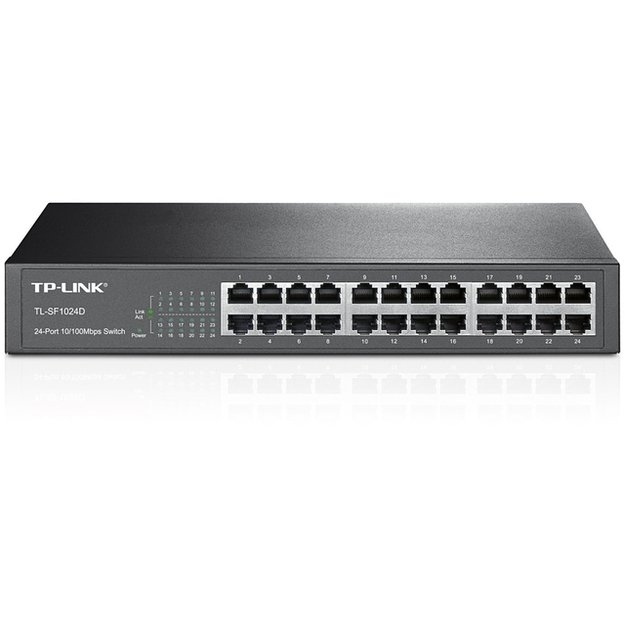 Komutatorius 24PORT 10 100M TL-SF1024D TP-LINK