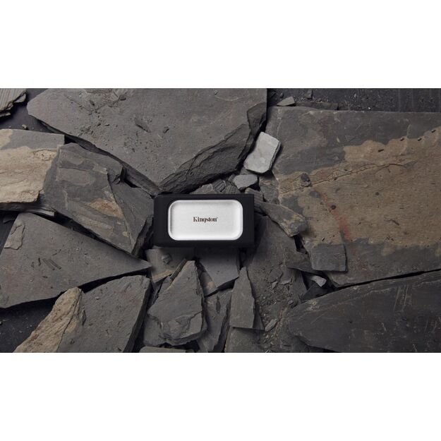 Išorinis kietasis diskas SSD |KINGSTON|1TB|USB 3.2|Write 2000 MBytes/sec|Read 2000 MBytes/sec|SXS2000/1000G 12