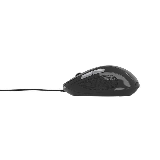 Kompiuterinė pelė laidinė MOUSE USB OPTICAL/BLACK MUS-6B-01 GEMBIRD 8